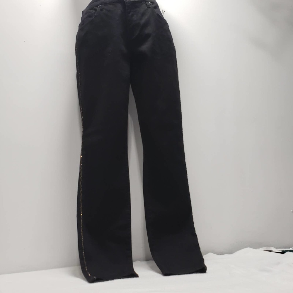 BELK NEW DIRECTION 8R Skinny Jeans Saturated Black Fashion-W2